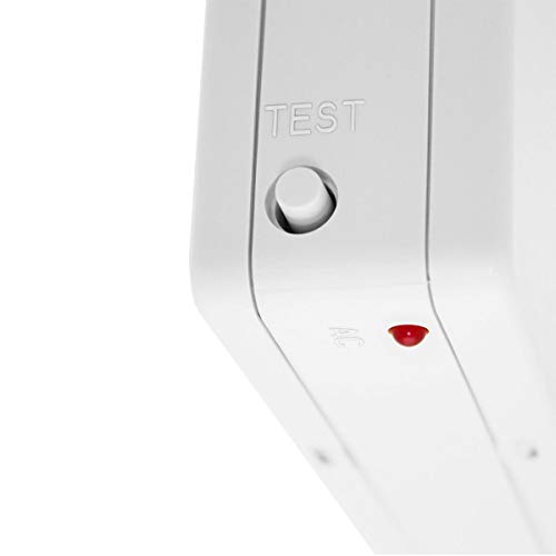 Lfi Lights | Red Exit Sign | All Led | White Thermoplastic Housing | Hardwired With Battery Backup | Optional Double Face And Knock Out Arrows | Ul Listed | Contractor Standard | (2 Pack) | Led-R #TOP3