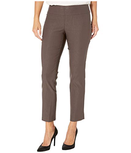 NIC+ZOE Petite Wonderstretch Pants Dark Truffle 4P 27
