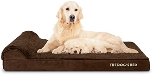 The Dogs Bed Orthopaedic Dog Bed Coronation Large Blue/Red Union Jack Waterproof Memory Foam Dog Bed