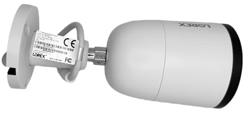 Image of Lorex Outdoor 4K IP Add-On Metal Bullet Security Camera | NVR Add-On | Smart Motion Detection | 2-Way Talk | Color Night Vision | IP67 Waterproof | Requires Recorder | Person and Vehicle and Face, Color Nv and Ir 150ft, 2-Way Talk, Poe, IP67