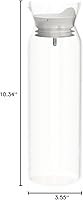 Vista 5 de HARIO WPC-90-W Jarra de agua, 30.4 fl oz (30.4 fl oz), color blanco