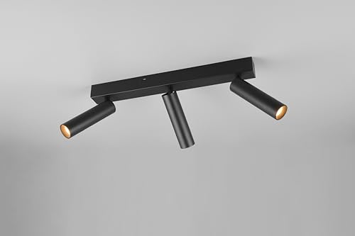 Foco Ambala negro de 3 luces para cambiar la intensidad de luz sin regulador 2