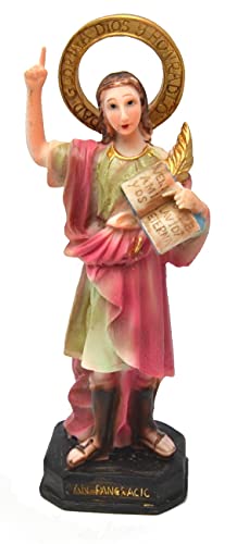 VENTURA TRADING 12 centímetros Pancras de Roma San pancracio Figura de Jesús católico Estatua de Jesús Figura de crucifixión Cristo Ornamento Religioso