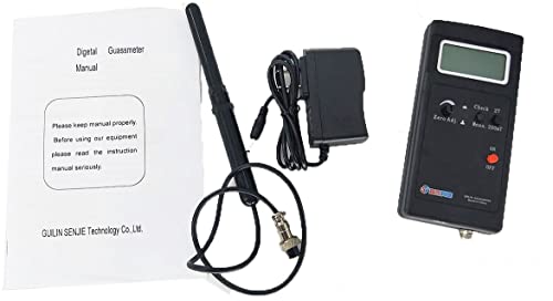 Medidor Gauss Teslameter DC Digital 0-2000mT miniatura 6