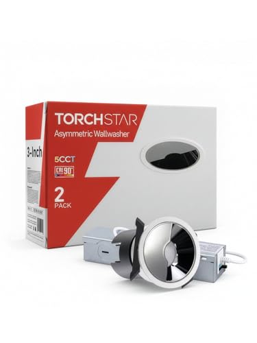 TORCHSTAR 3-Inch LED Recessed Lights 2-Pack