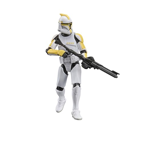 Star Wars The Vintage Collection Klonkrieger-Kommandant, Angriff der Klonkrieger Premium Action-Figur zum Sammeln (9,5 cm)
