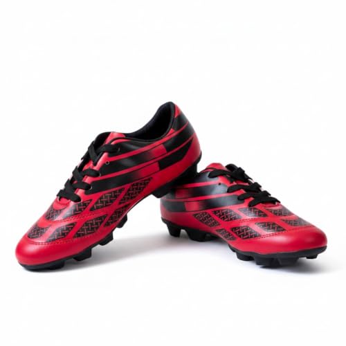 Image of Football Shoes Blue PVC Stud Football Shoes for Men
