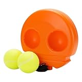 Herramienta de Entrenamiento para Práctica de Tenis en Solitario - Pelota de Fieltro de Lana con Buen Rebote | Base Antideslizante - con Buen Rebote Accesorios de Tenis para Jardines Parques y Pistas