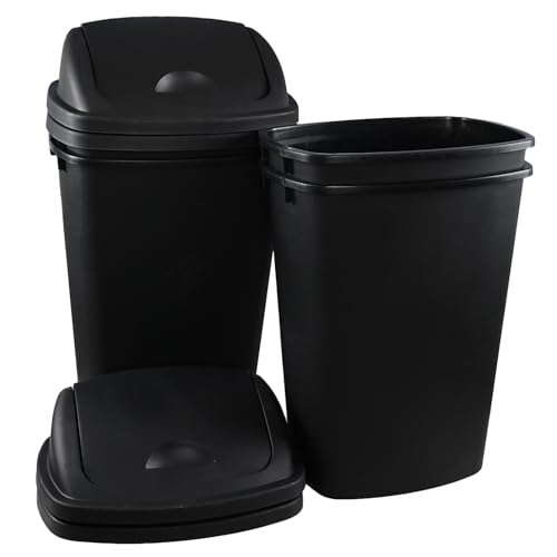 Caneca de basura rectangular 13 galones 4 unidades