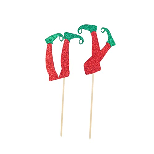 NOLITOY 12 Pçs Cupcake Tema Festa Cartão Inserido Inserção De Bolo De Casamento Palitos De Bolo De F