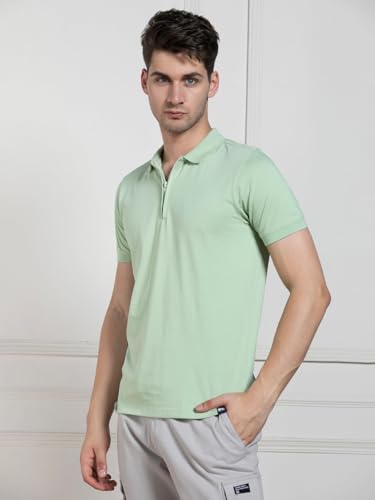 Image of Dennis Lingo Men Solid Cotton - Regular Fit T-Shirt