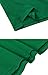 YSENTO Women Tennis Dress Short Sleeve UPF 50+ Activewear Athletic Polo Golf Dresses Green Size XXL