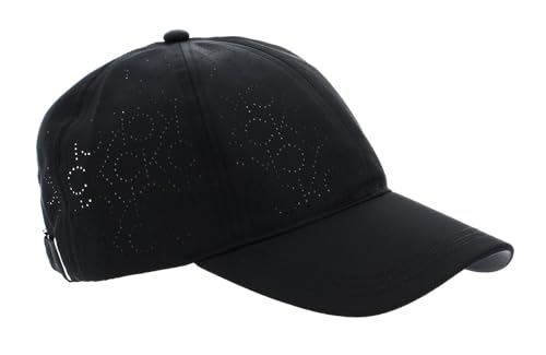Calvin Klein Perforated BB Cap noire casquette de baseball respirante