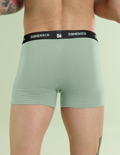 Image of DAMENSCH Men Solid Anti-Odour Peppermint Finish, Ultra Soft with Premium Shine EPP Classic Trunks