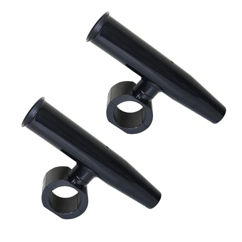 2 PCS T-Top Rod Holder Single Aluminum clamp on fit 1.5