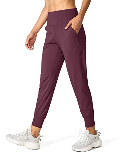 Image of G Gradual Women's Joggers High Waisted Yoga Pants with Pockets Loose Leggings for Women Workout, Athletic, Lounge