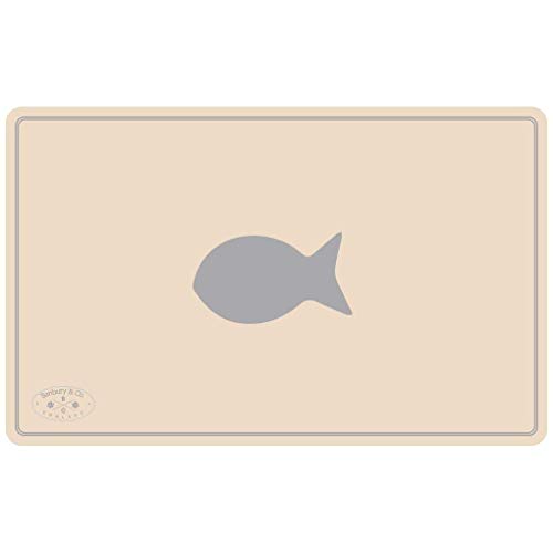 Banbury Luxury Cat Feeding Mat, clear