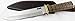 Moorhaus D2 Bowie Knife Handmade 13.75"- Includes Leather Sheath