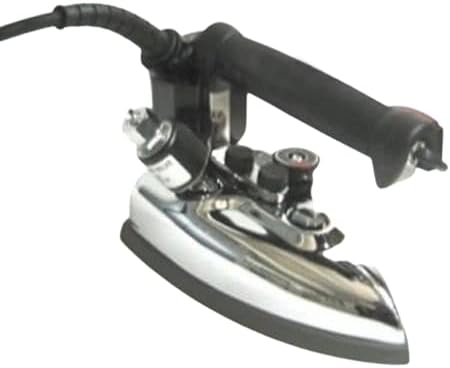 Gravity Feed Industrial STEAM Iron SILVER STAR ES - 85 Complete Set