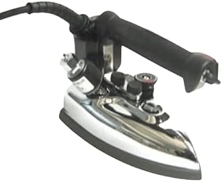 Gravity Feed Industrial STEAM Iron SILVER STAR ES - 85 Complete Set