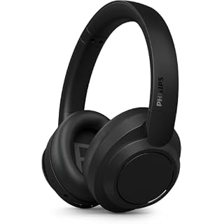 PHILIPS H6509 Wireless Headphones,Over-Ear Bluetooth Headphones with Noise Canceling Pro,Dynamic Bass,70H Battery Life,Fast Charging,Soft Ear Cups,Bluetooth 5.3, Multipoint Connectivity,App Control - Les Beatles, Paul McCartney, John Lennon, RIngo Starr, George Harrison