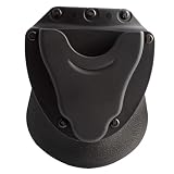  Tactic - Funda para esposas de policía, bolsa de grilletes, cinturón de cintura, parte superior abierta, funda para esposas, bolsillo para cinturón, accesorio de grillete, funda táctica para esposas