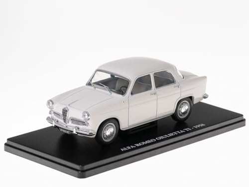 OPO 10 - Voiture Miniature de Collection 1/24 Compatible avec Alfa Romeo Giulietta TI - 1958 - VC019