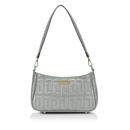 Image of Lavie Luxe Women's Modoc Hobo Quilted Bag for Women | Hobo Handbag for Work | Ladies purse | Stylish Shoulder Bag | Ladies Gift