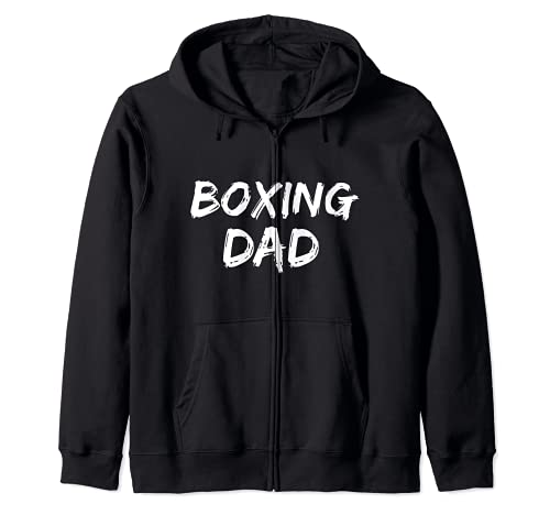 Boxer Father Quote for Men Boxer Lover Gift Idea Boxing Dad Felpa con Cappuccio