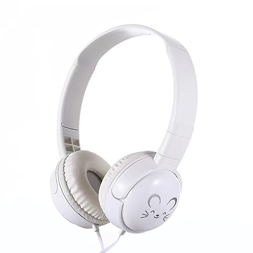 Docooler Auriculares de diadema con cable de 3,5 mm, auriculares de música portátiles para niños, MP4, MP3, smartphones, ordenadores portátiles