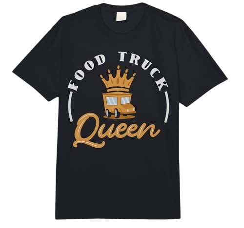 Food Truck Queen Comfort Colors Adult Heavyweight T-Shirt