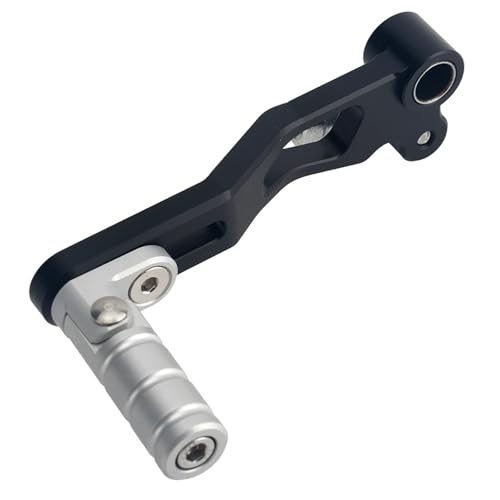 Becwdvo Motorrad-Schalthebe Motorrad CNC Aluminium Verstellbarer Klappschalthebel Schalthebel Pedalhebel/Passend for KAWASAKI Z250 Z300 for NINJA 250R for NINJA 300
