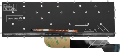 Teclado de repuesto para portátil Dell Inspiron 7587 5567 para programar con diseño US 3