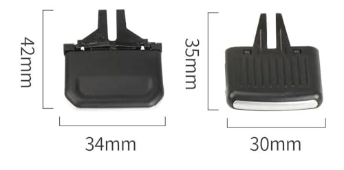 Clip Sortie Ventilation Climatisation VW Sagitar Ajustement Précis Grille Avant