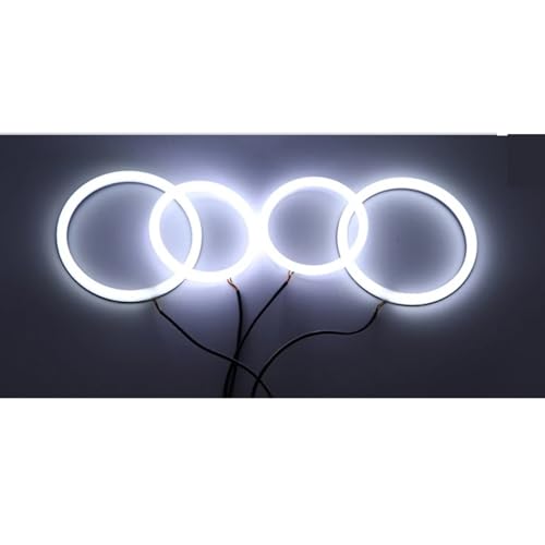 Faros Angel Eyes para coche con tecnología LED de algodón premium para A4 y GTi