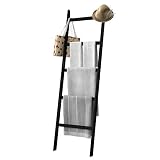 WTZ Blanket Ladder, 5-Layer Towel Racks, Blanket Holder with Anti-Slip Construction Home Decor, Deco