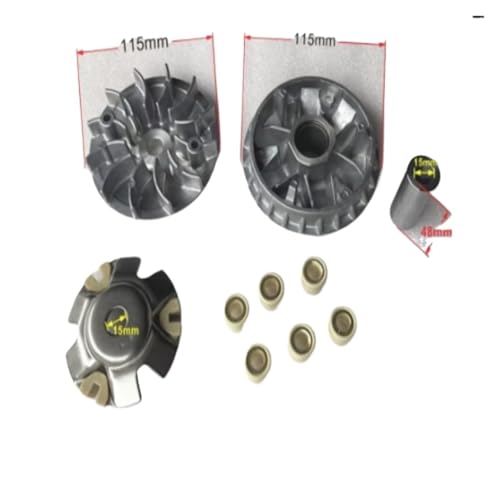 Kit variateur de transmission QJ153QMI-3 pour scooters M125 - 5