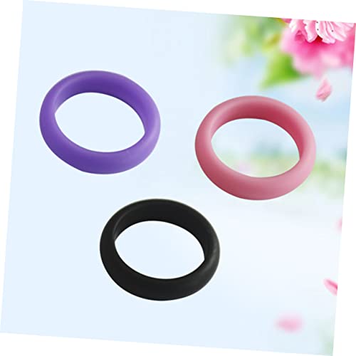 Anillos de silicona deportivos flexibles para mujer, 3 unidades miniatura 5