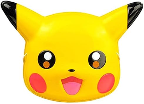 Amazon Party City 縁日 お面 ポケモン ピカチュウ 黄 6枚セット おもちゃ おもちゃ