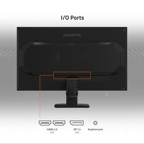 Image of GIGABYTE - GS25F2A - 24.5 inch SuperSpeed IPS Gaming Monitor - FHD 1920x1080-240Hz - 1ms GTG - AMD FreeSync Premium - HDMI, DP - Tilt Adjustable - Black