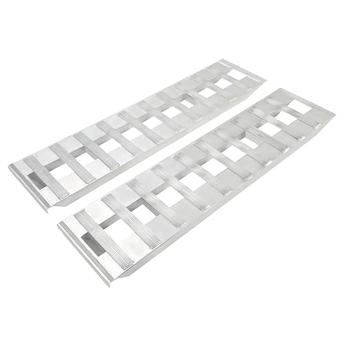 Rampa para tráiler KUAFU 60" x 15" para motos y carros miniatura 1
