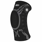 Kuangmi Kniebandage mit Drehknopf (verstellbar) - Für Schmerzlinderung, Sport, Gelenkrehabilitation und den Alltag, B-L-M