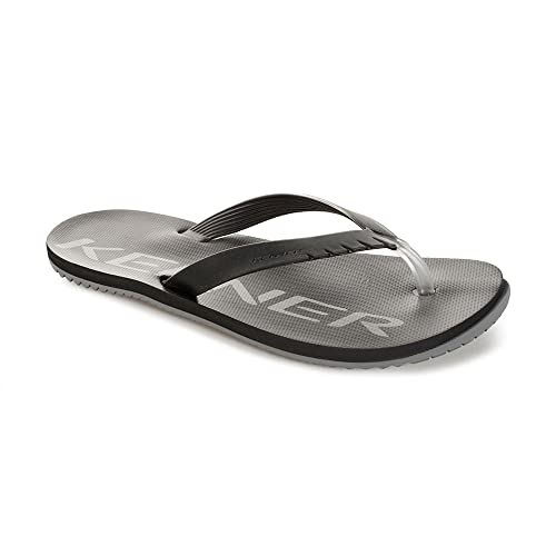 Chinelo Kenner Red Neutral Masculino - Preto e Cinza - 43