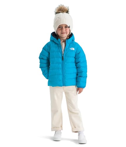 Image of The North Face Kids Reversible Perrito Insulated Hooded Jacket | 2 in 1 Winter Coat for Boys & Girls, Water Repellent