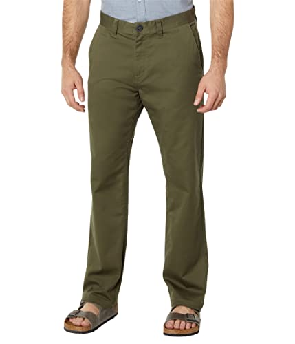 Volcom Men's Frickin Regular Stretch Chino Pants, Military, 30 #TOP14