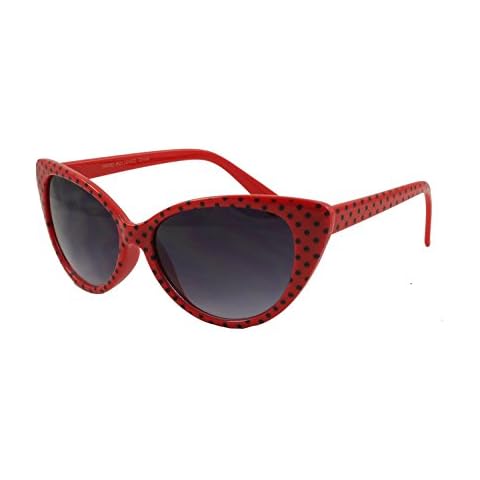 Boolavard Cat Eye Sunglasses with UV400 Protection Cover