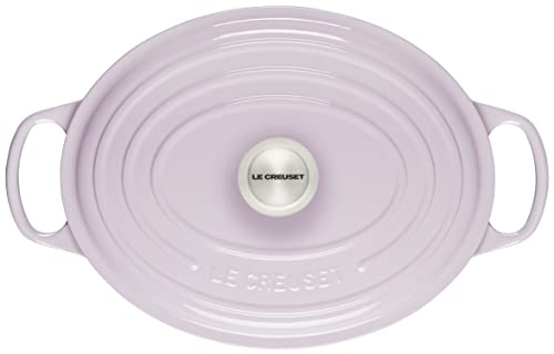 Le Creuset Enameled Cast Iron Signature Oval Dutch Oven With Lid, 6.75 Quart, Shallot #TOP2