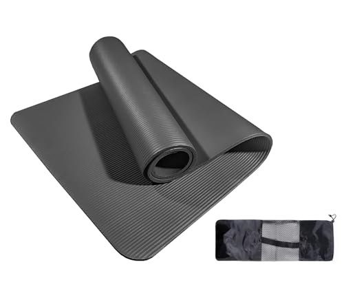 Esterilla Deporte Yoga Pilates Fitness Colchoneta Gimnasia Antideslizante,alfombras yoga NBR Alta...