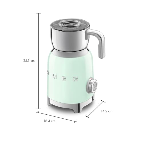 Smeg Milk Frother (Pastel Green)