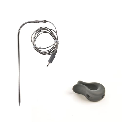 Mastrad F73050 - Kit Rechange Cable + Attache Special Induction pour Sonde Cuisson M°Classic Gris
